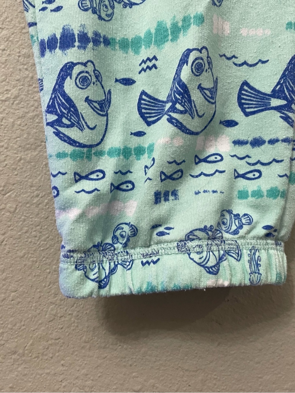 Disney·Pixar Finding Dory ‘Go with the Flow’ French Terry Pants EUC SZ Kid MD - Picture 6 of 6